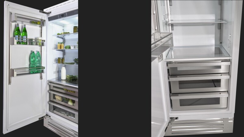24" BUILT-IN FRIDGE COLUMN F7IRC24O1L