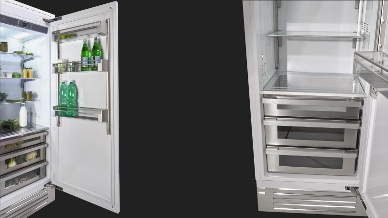 24" BUILT-IN FRIDGE COLUMN F7IRC24O1R