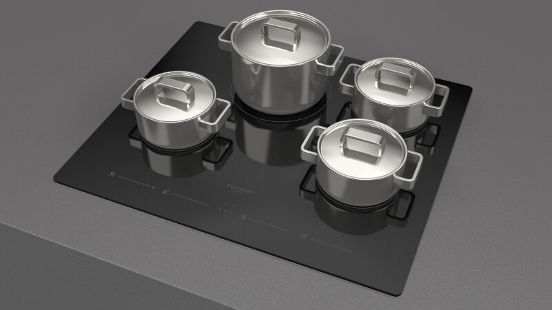 24” VETROCERAMIC COOKTOP F7RT24B1