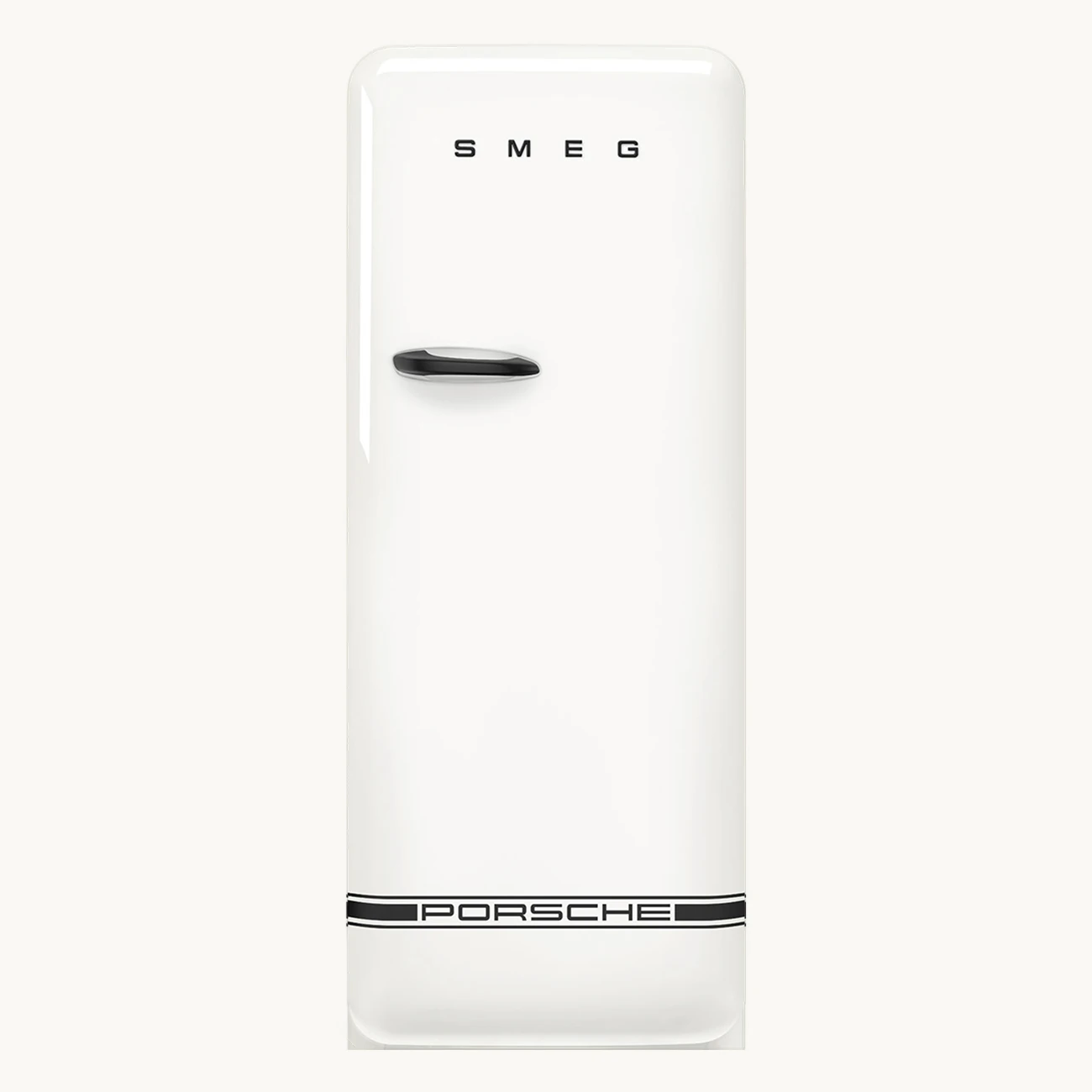 Fridge FAB28 | Carrara White Porsche x SMEG FAB28URDPCW6