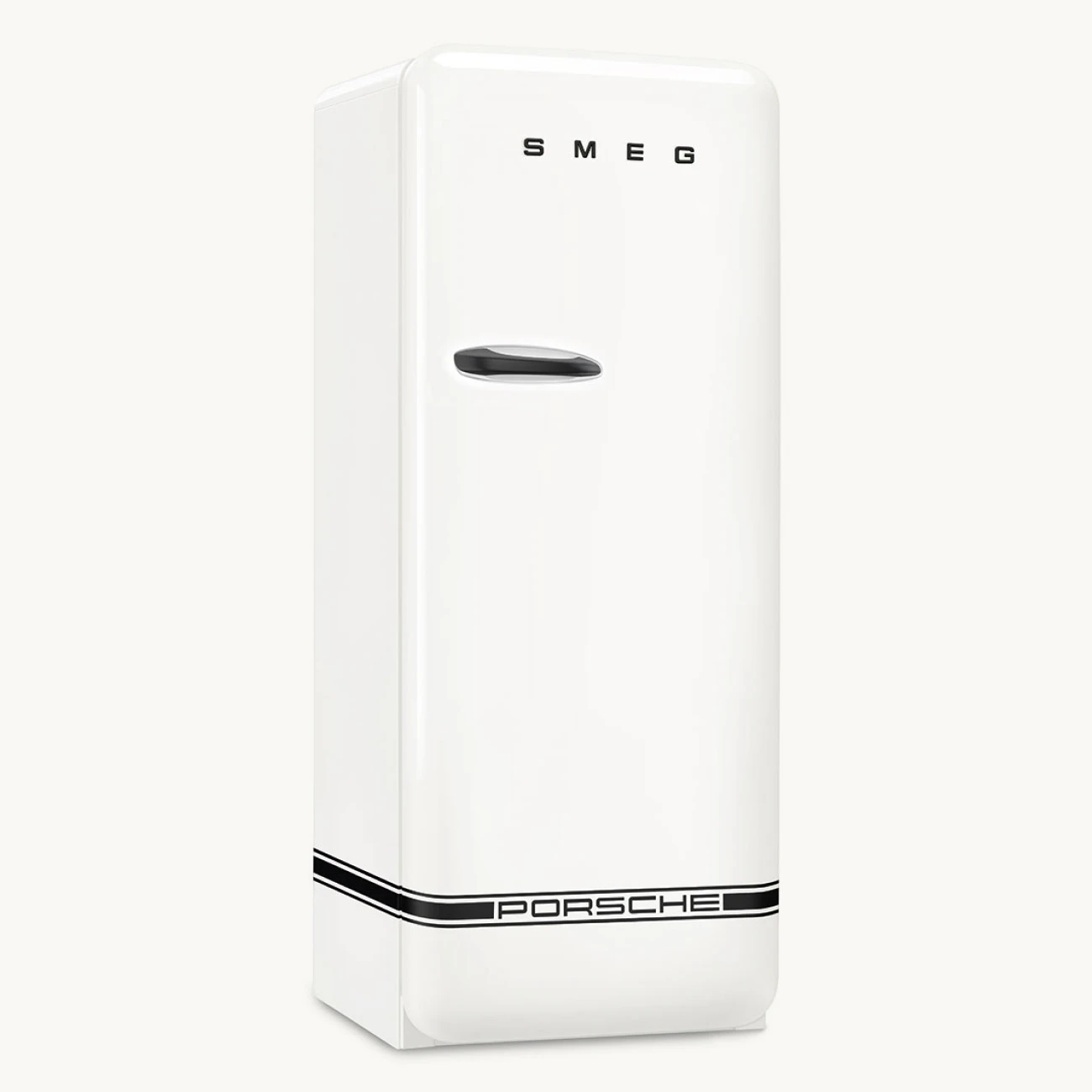 Fridge FAB28 | Carrara White Porsche x SMEG FAB28URDPCW6