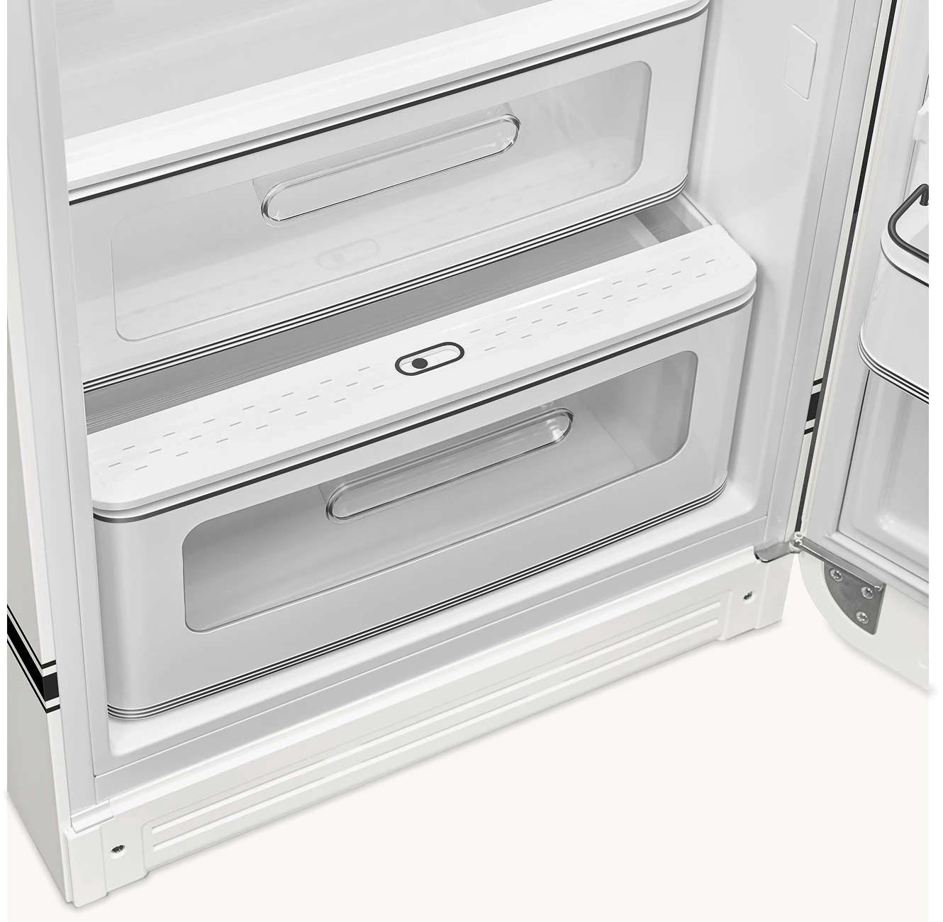 Fridge FAB28 | Carrara White Porsche x SMEG FAB28URDPCW6