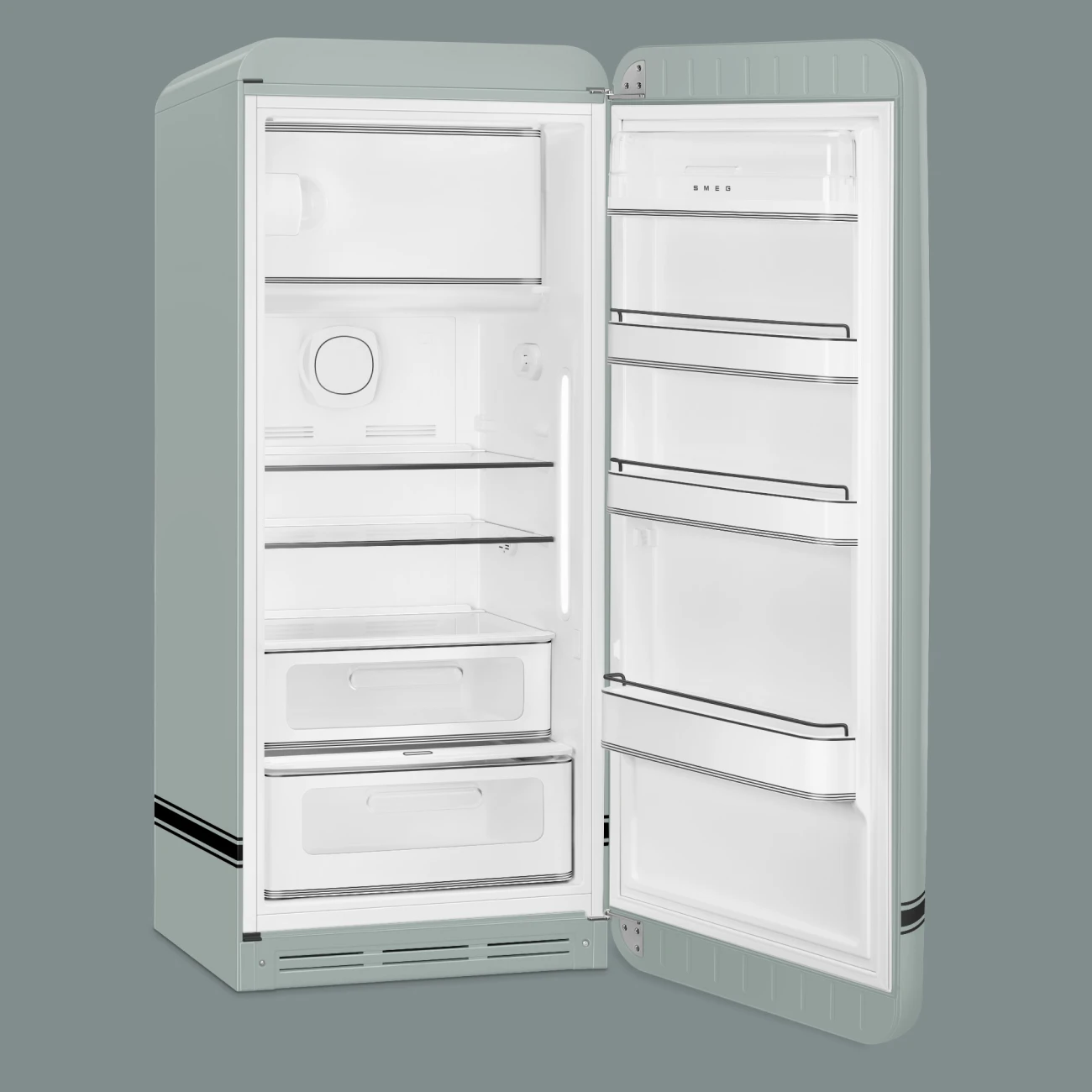 Fridge FAB28 | Shade Green Porsche x SMEG FAB28URDPSG6