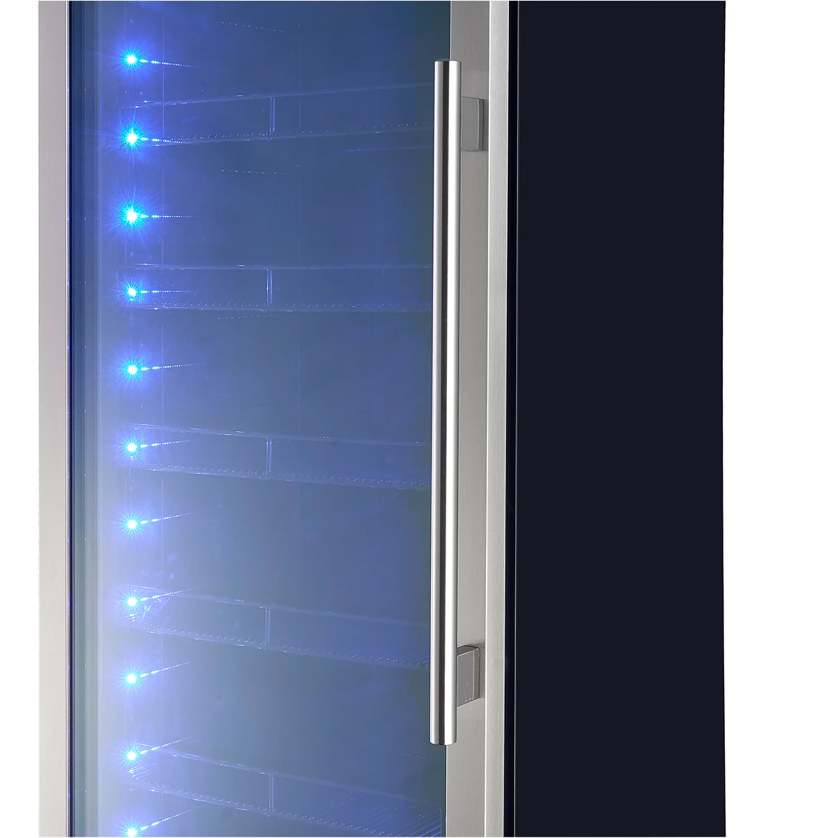 Cesinali 24-Inch Built-In Beverage Cooler, 15.8 cu.ft, , Dual Temperature Zones, LED Interior Lighting, Adjustable Shelves FBCBI670324S