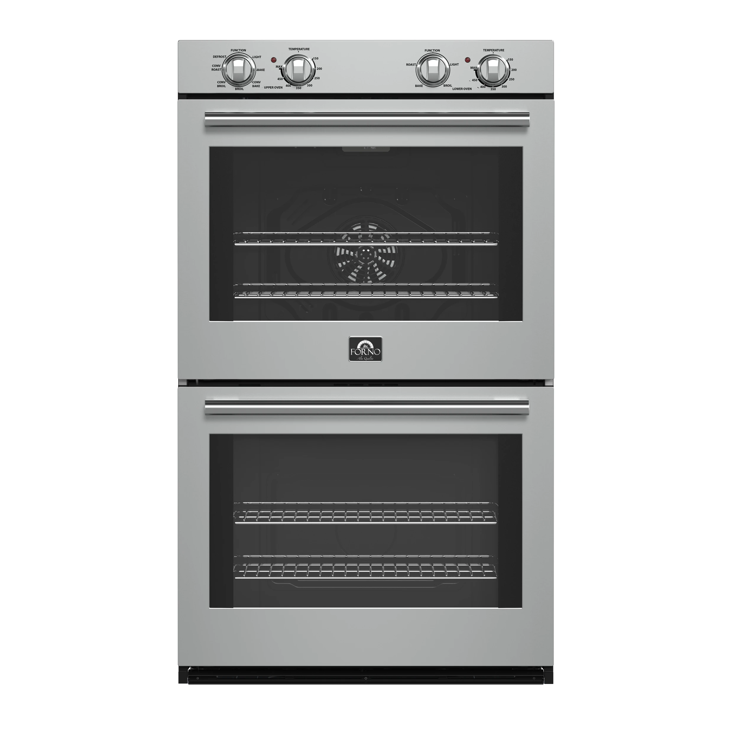 Vomero 30-Inch Double Wall Oven, , 10 cu.ft Total Capacity, 7100W Convection, Mechanical Controls, Self-Cleaning Function FBOEL132430