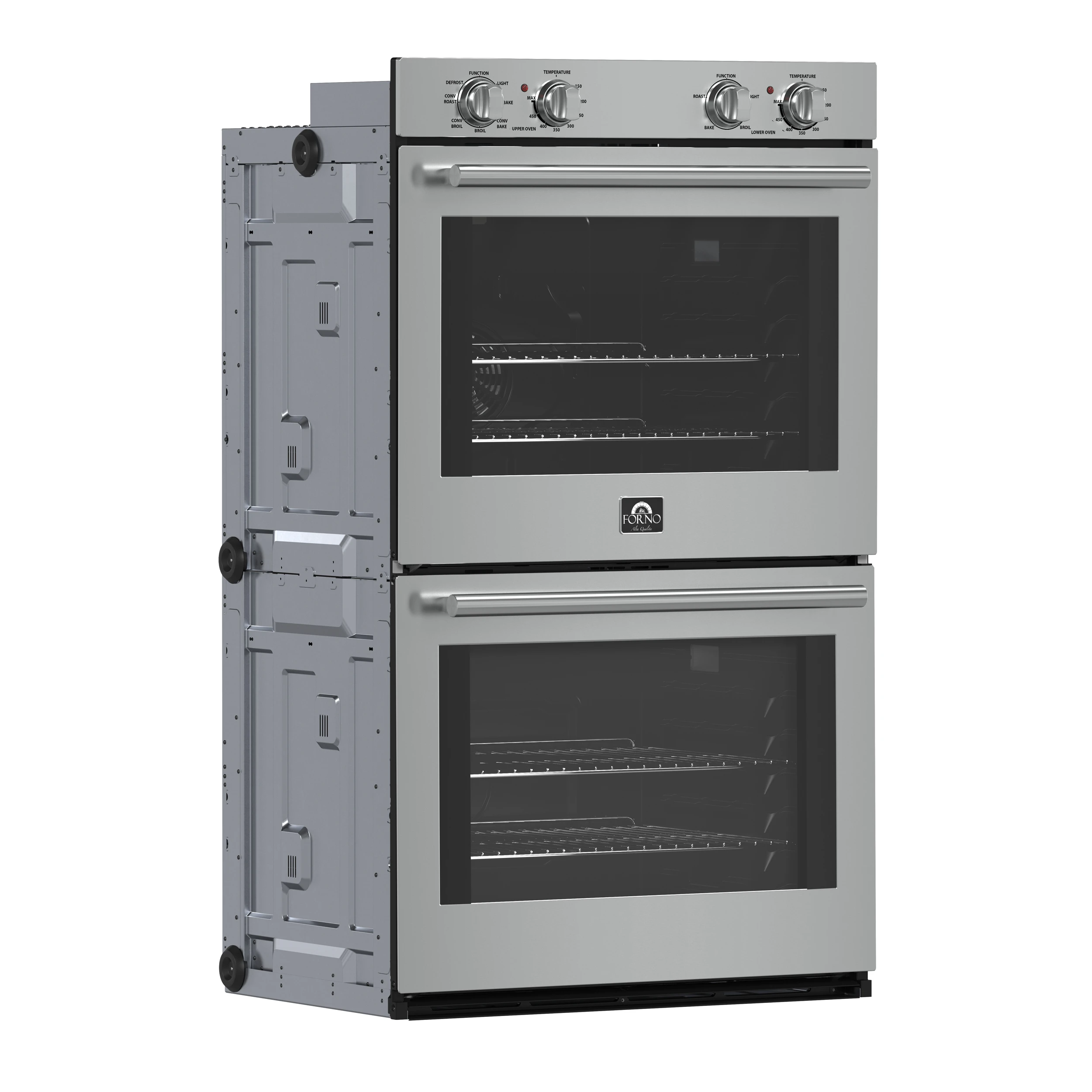Vomero 30-Inch Double Wall Oven, , 10 cu.ft Total Capacity, 7100W Convection, Mechanical Controls, Self-Cleaning Function FBOEL132430