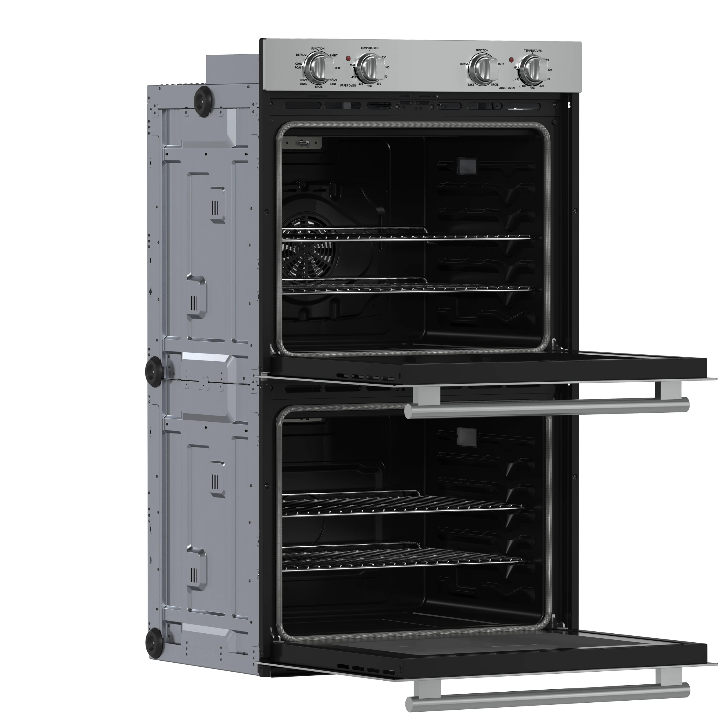 Vomero 30-Inch Double Wall Oven, , 10 cu.ft Total Capacity, 7100W Convection, Mechanical Controls, Self-Cleaning Function FBOEL132430