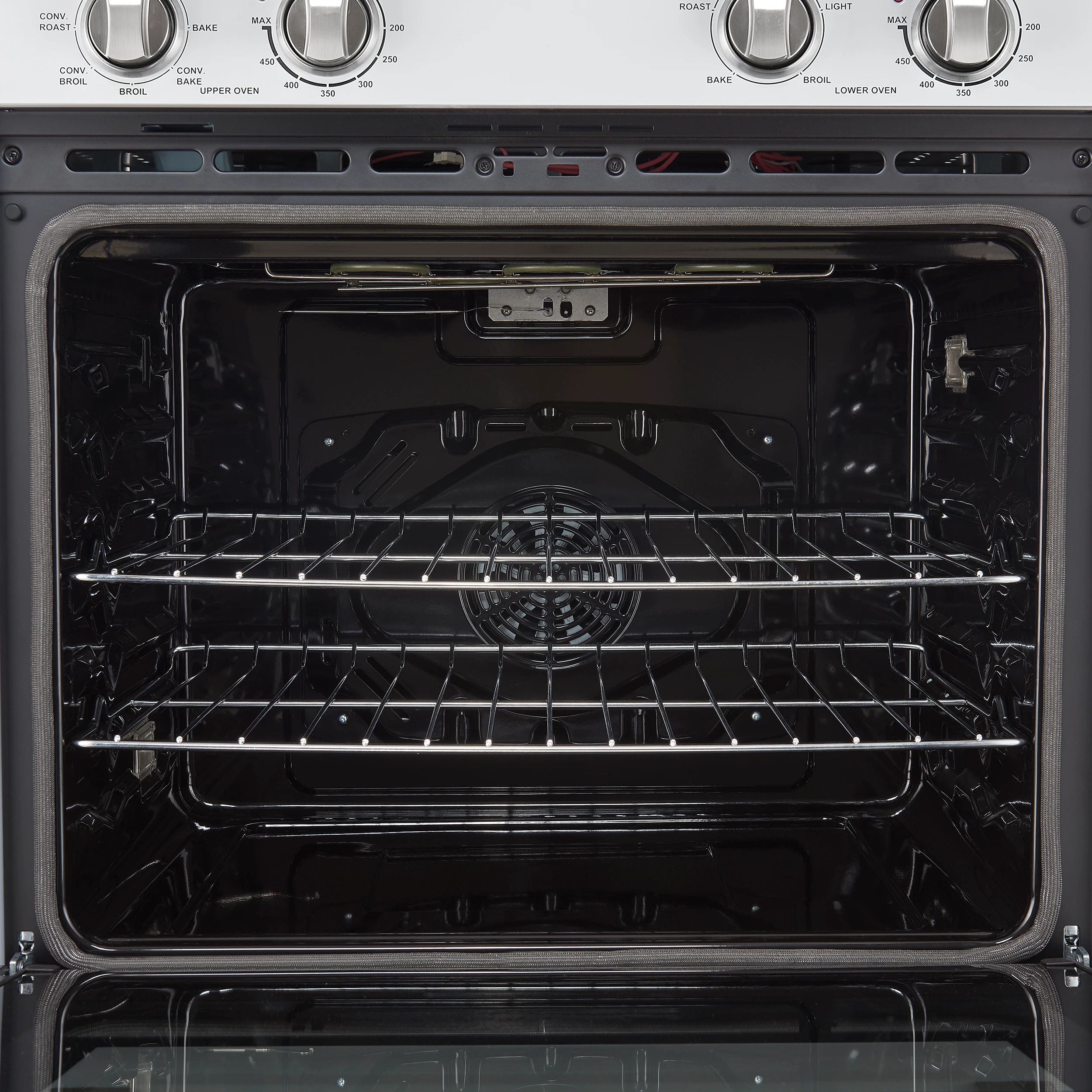 Vomero 30-Inch Double Wall Oven, , 10 cu.ft Total Capacity, 7100W Convection, Mechanical Controls, Manuel Steam Clean FBOEL132430WHT