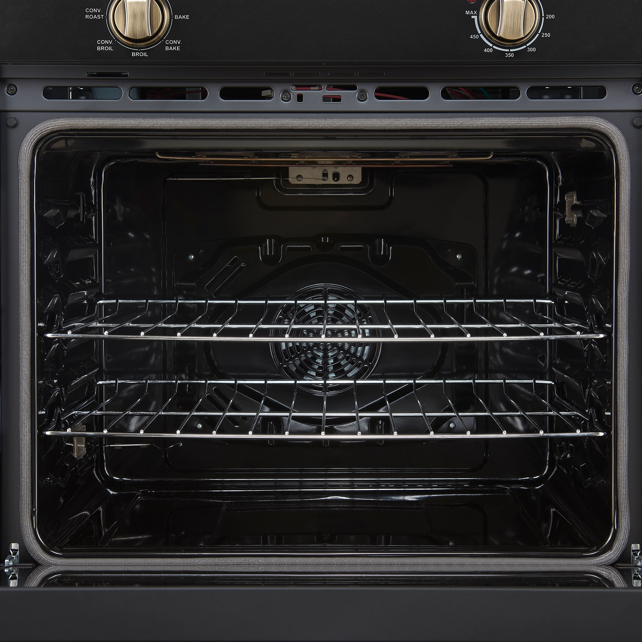 Vomero 30-Inch Wall Oven, , 5 cu.ft Capacity, 3550 Watts Convection, Mechanical Controls, Manuel Steam Clean FBOEL137030BLK