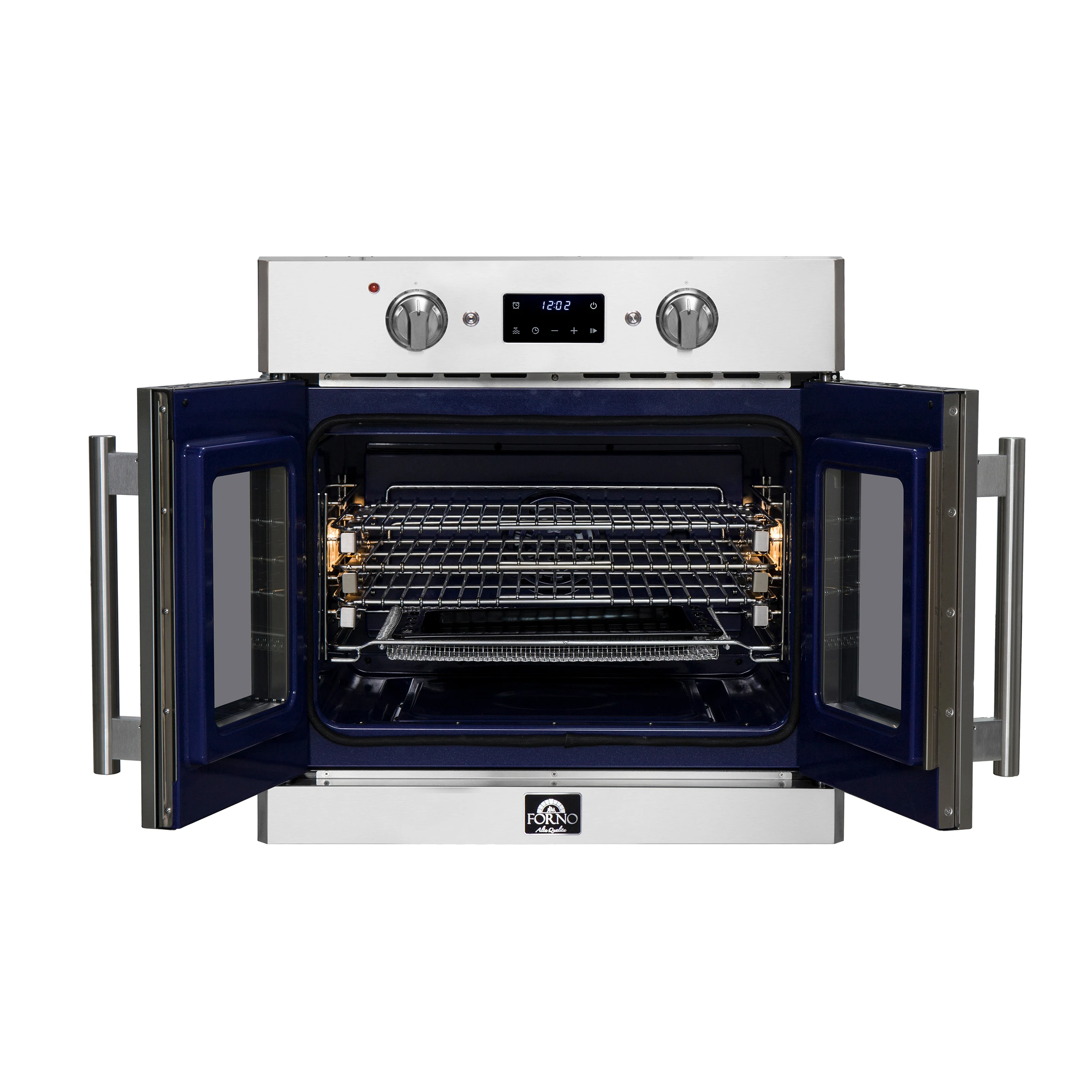 Gallico 30-Inch Electric French Door Wall Oven, , True Convection, Air Fry, Self-Cleaning FBOEL137130