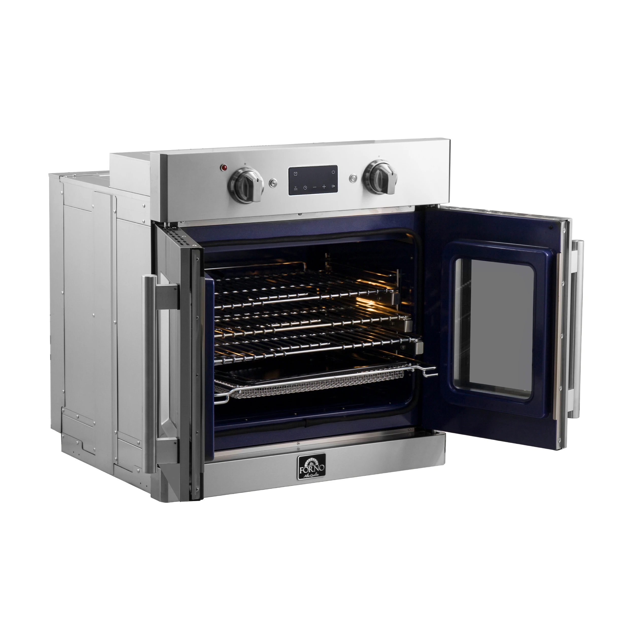 Gallico 30-Inch Electric French Door Wall Oven, , True Convection, Air Fry, Self-Cleaning FBOEL137130