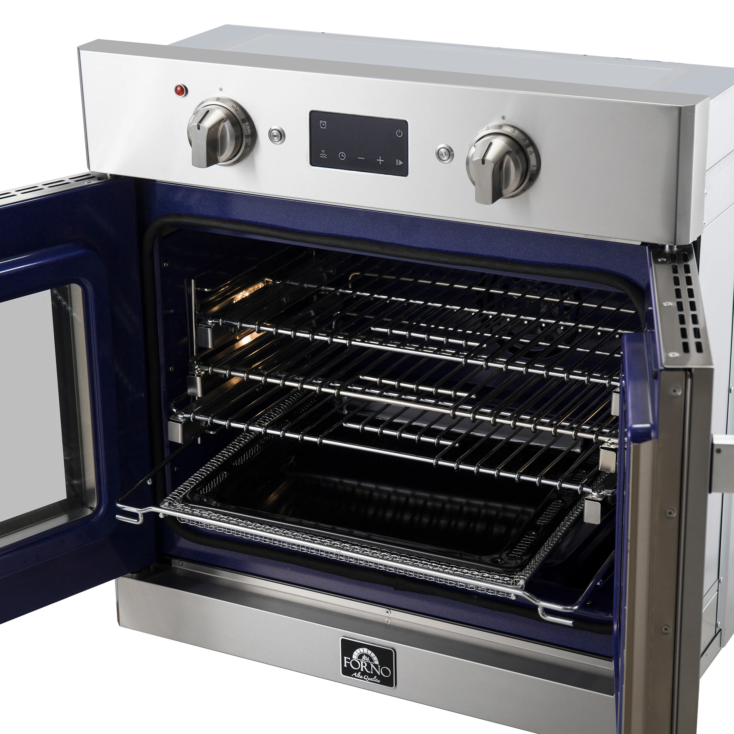 Gallico 30-Inch Electric French Door Wall Oven, , True Convection, Air Fry, Self-Cleaning FBOEL137130
