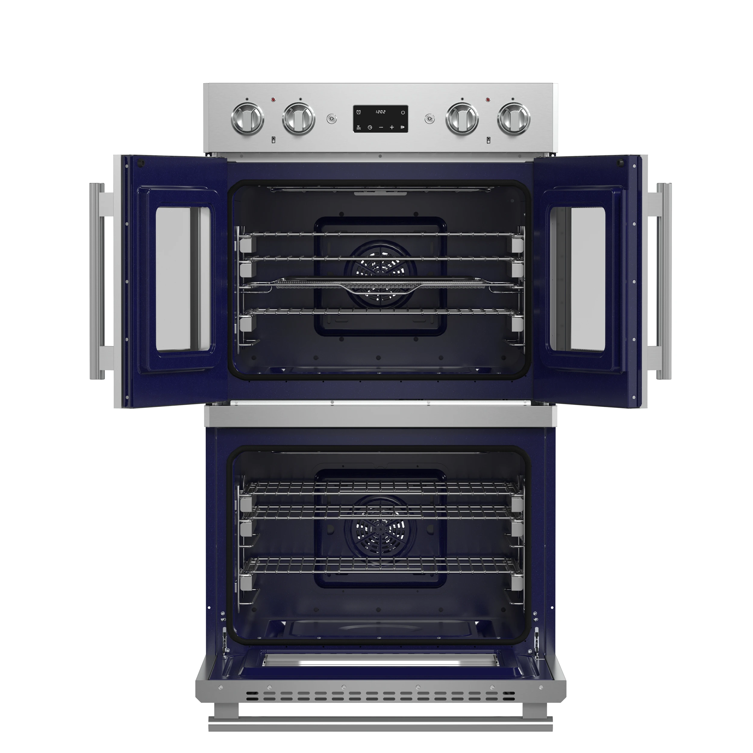 Gallico 30-Inch Electric French Door Double Oven, , Convection Cooking, Touch Control Panel, Self-Cleaning Function FBOEL138830