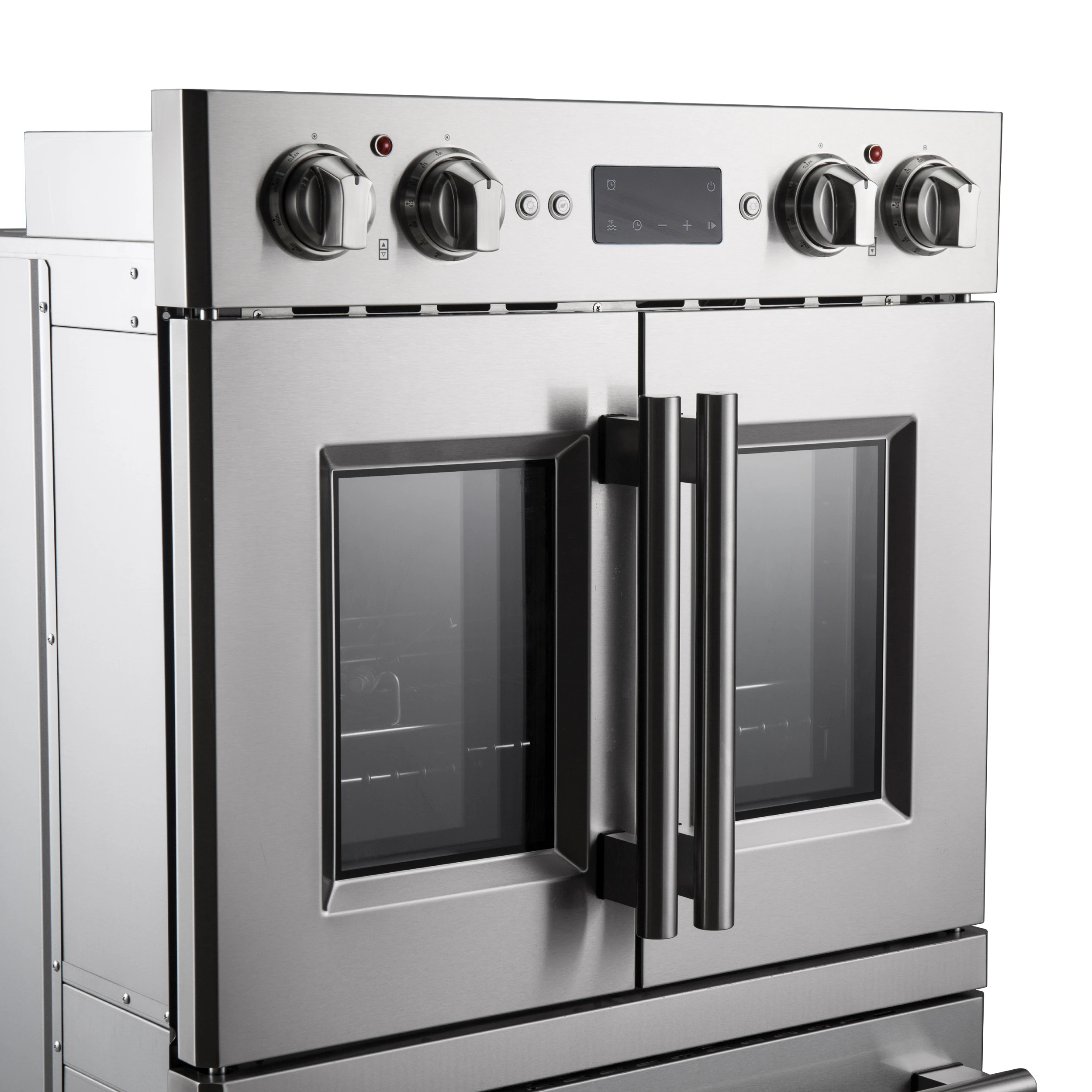 Gallico 30-Inch Electric French Door Double Oven, , Convection Cooking, Touch Control Panel, Self-Cleaning Function FBOEL138830