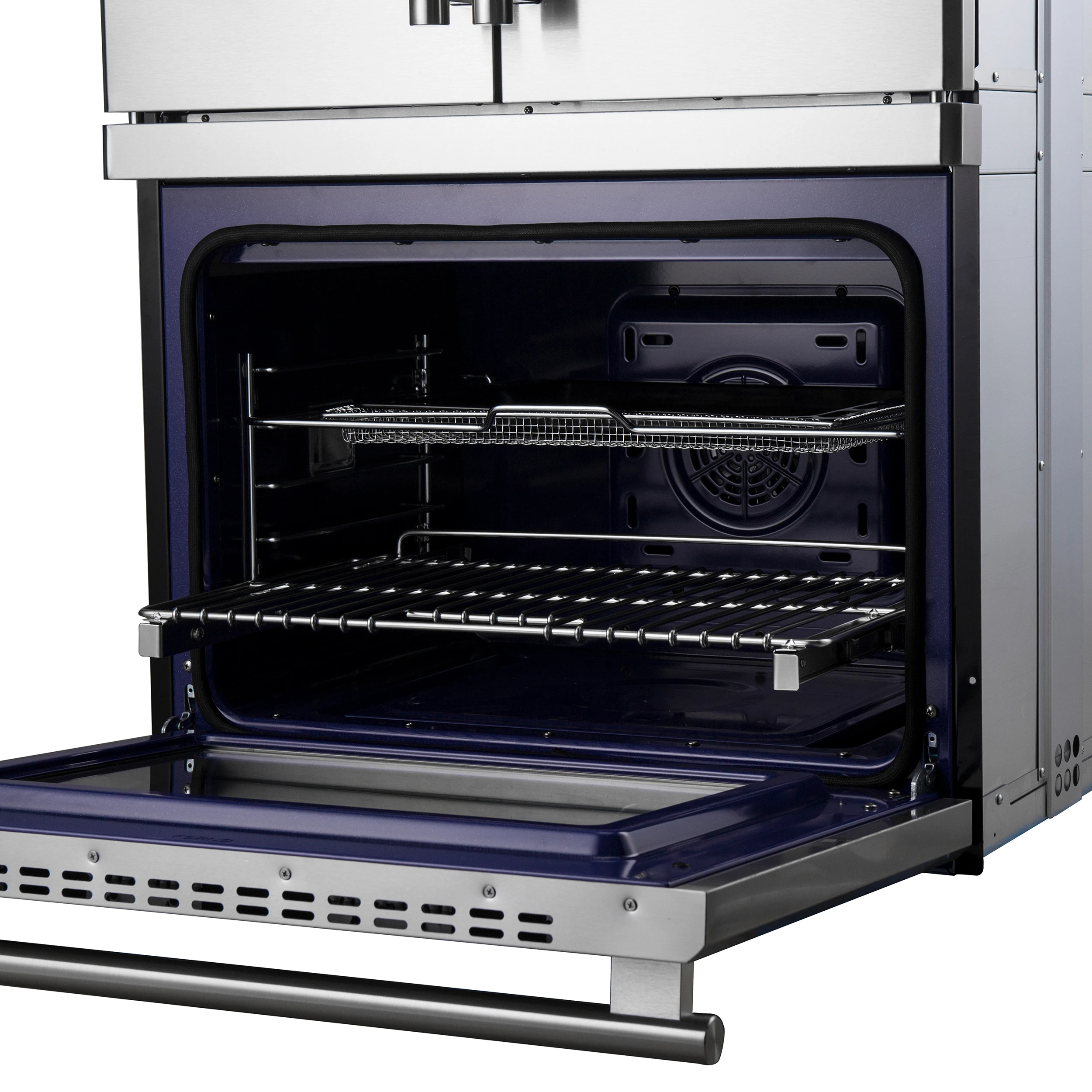 Gallico 30-Inch Electric French Door Double Oven, , Convection Cooking, Touch Control Panel, Self-Cleaning Function FBOEL138830