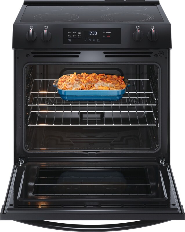 30" Electric Range with Steam Clean view 5