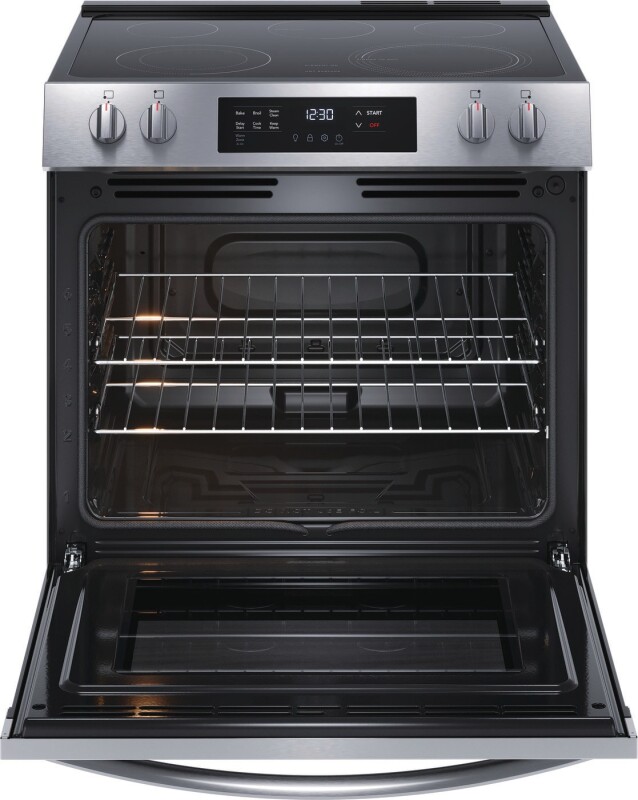 30" Electric Range with Steam Clean view 6