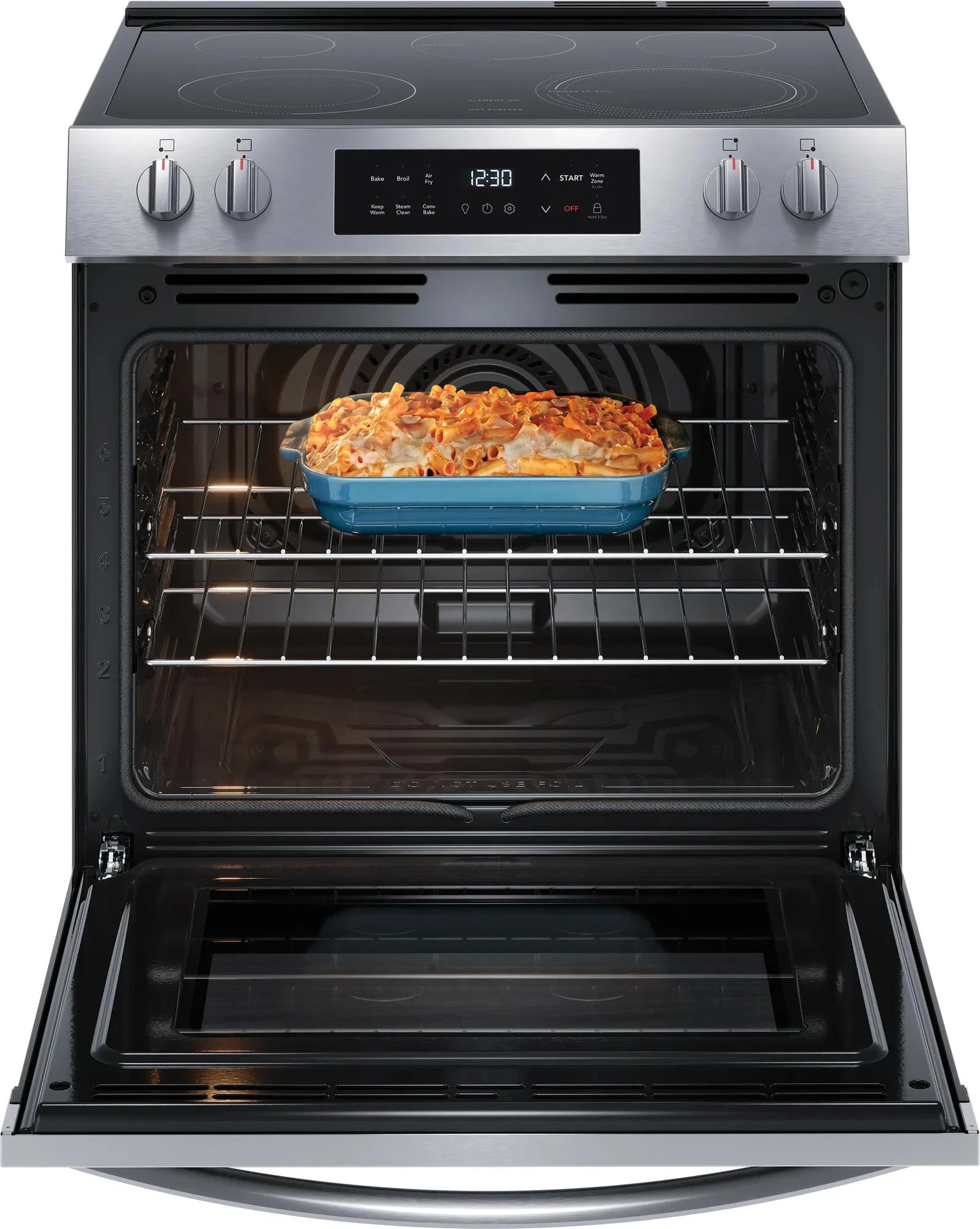 30" Front Control Electric Range view 3
