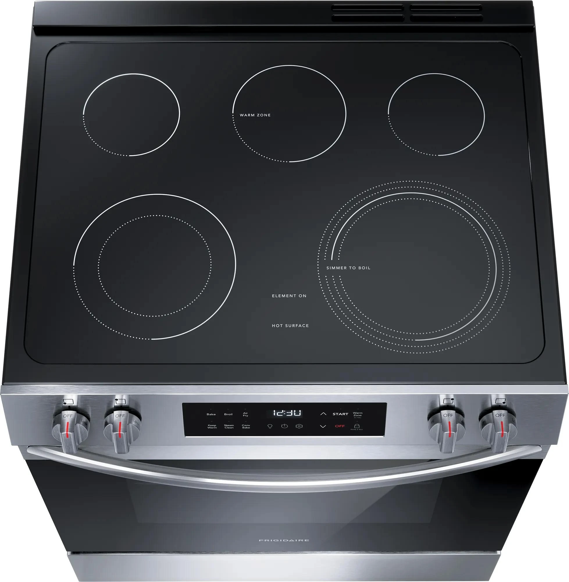 30" Front Control Electric Range view 4