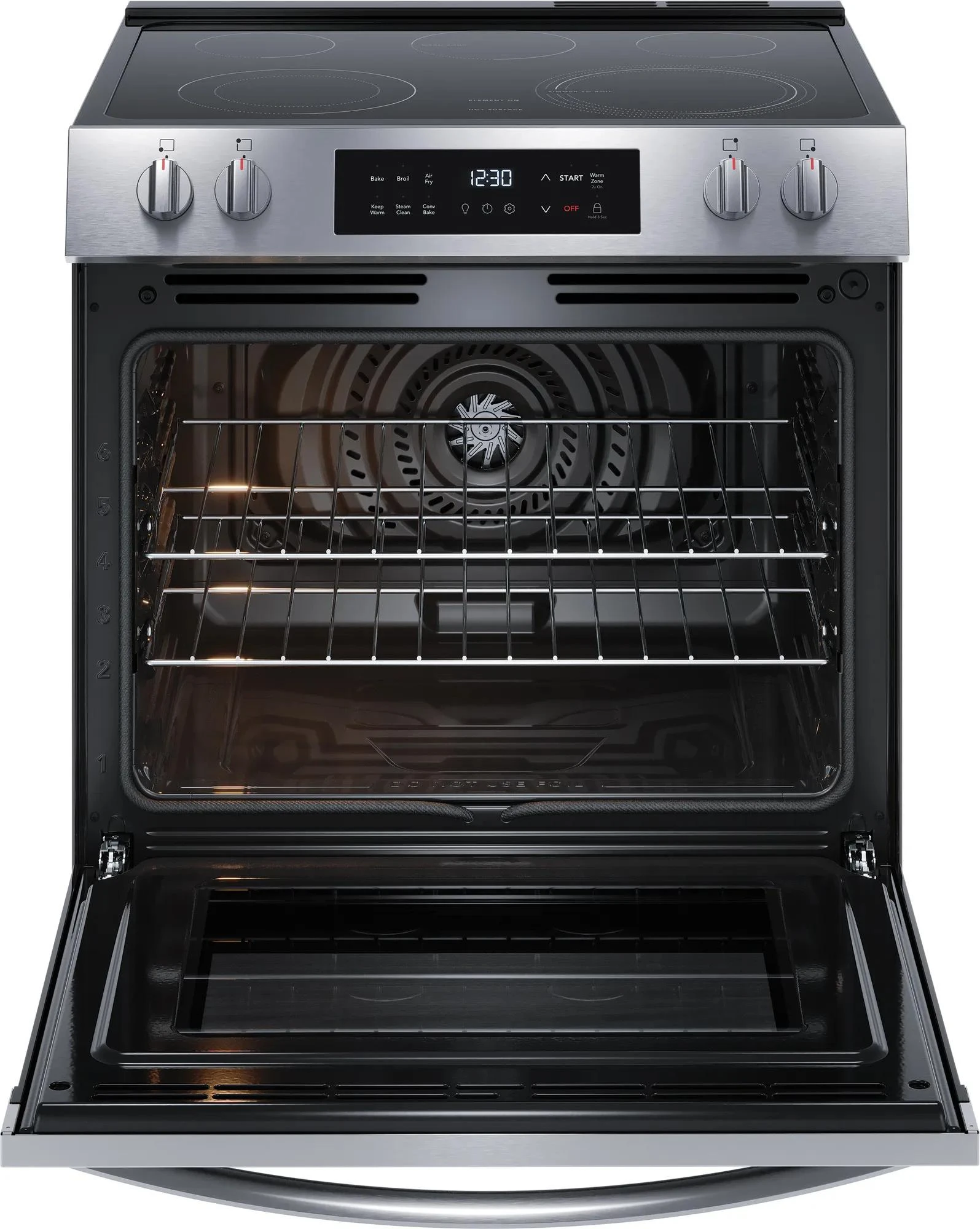 30" Front Control Electric Range view 8