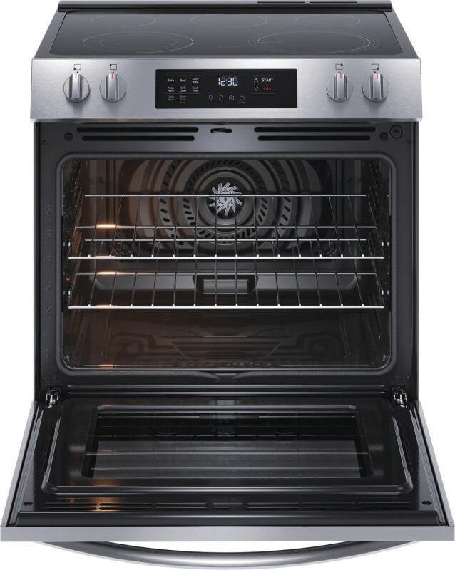 30" Front Control Electric Range view 2