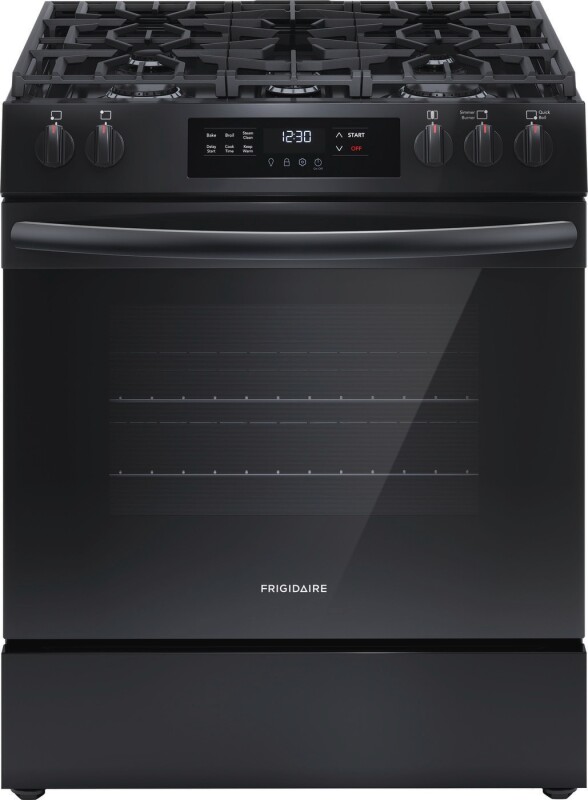 30" Gas Range with Steam Clean view 2