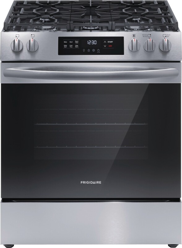 30" Gas Range with Steam Clean view 11