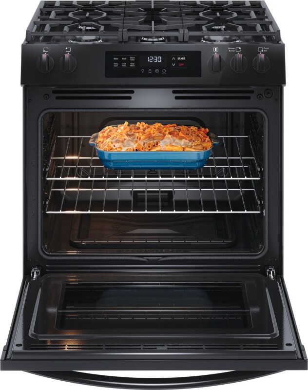 30" Gas Range with Steam Clean view 6