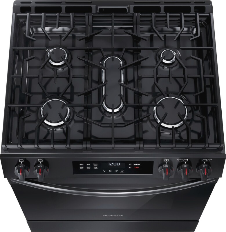 30" Gas Range with Steam Clean view 7