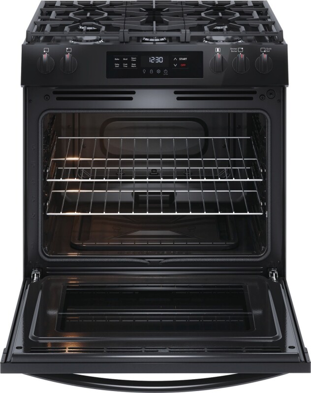 30" Gas Range with Steam Clean view 9