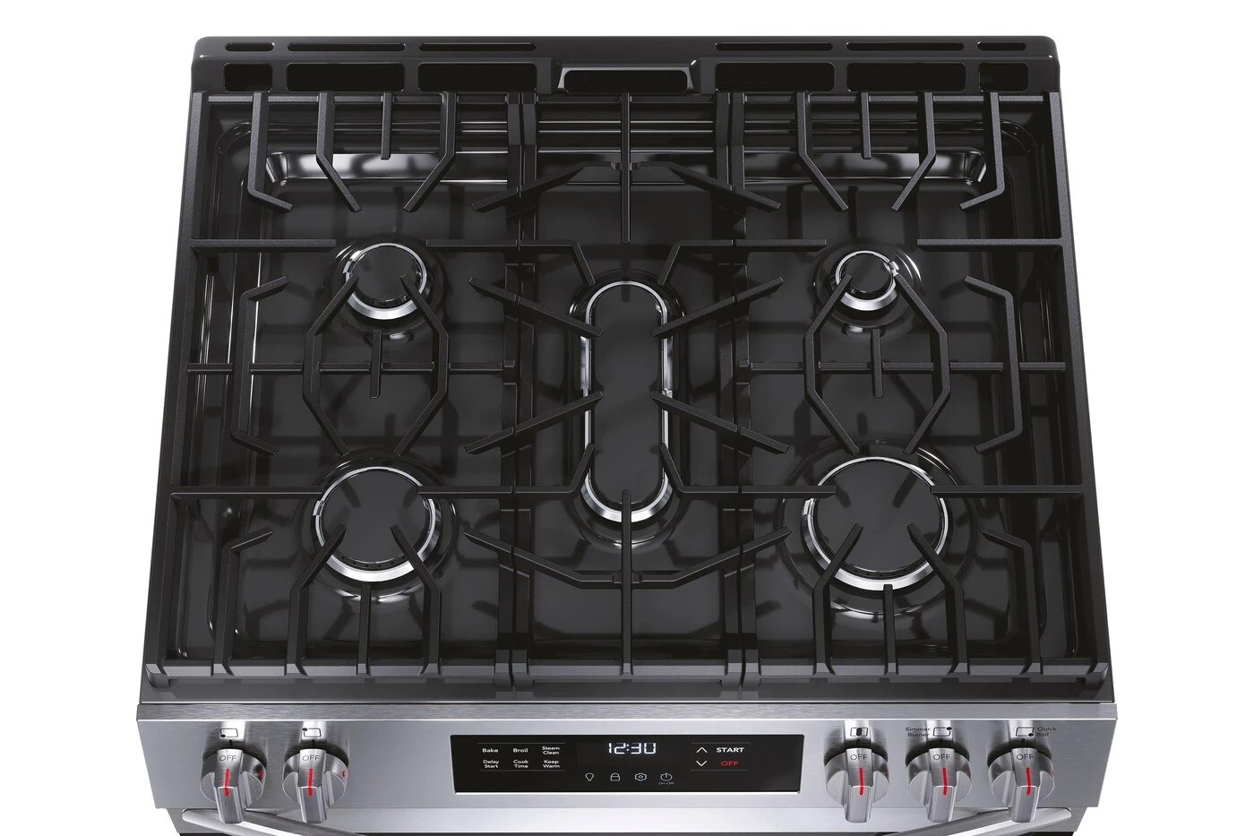 Five Burner Cooktop
