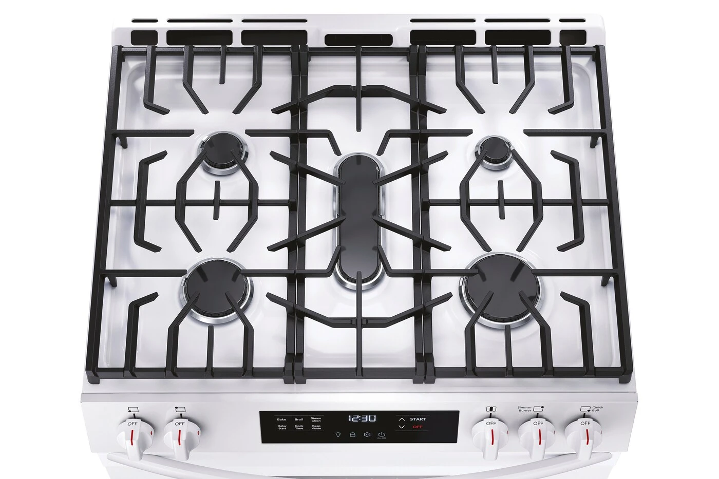 Five Burner Cooktop