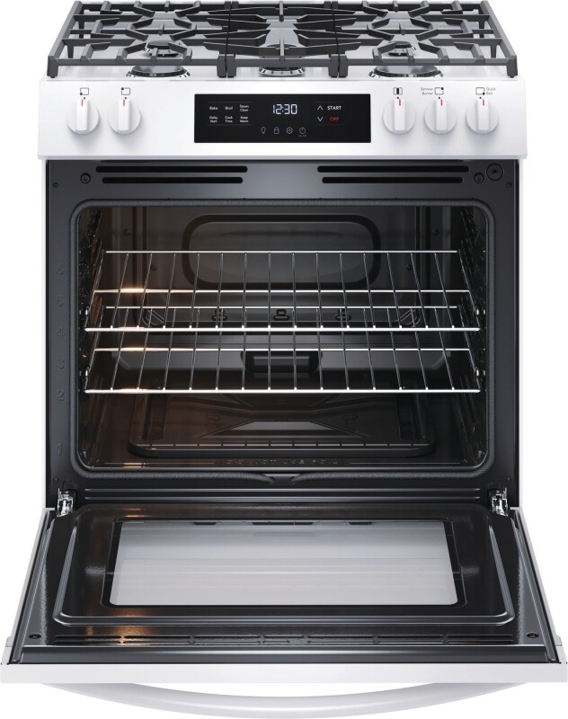30" Gas Range with Steam Clean view 5