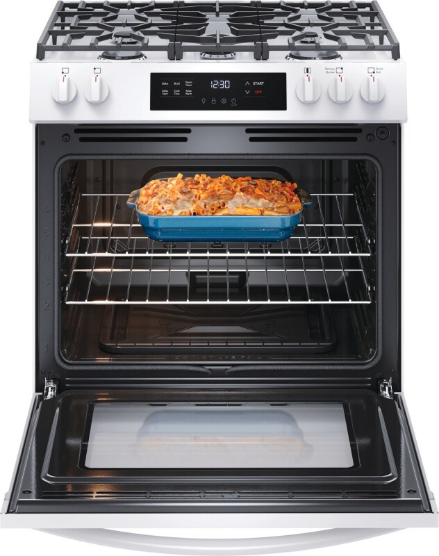 30" Gas Range with Steam Clean view 4