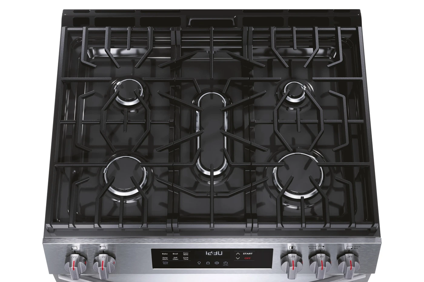 Five Burner Cooktop