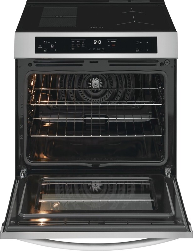 30" Front Control Induction Range with Air Fry view 6