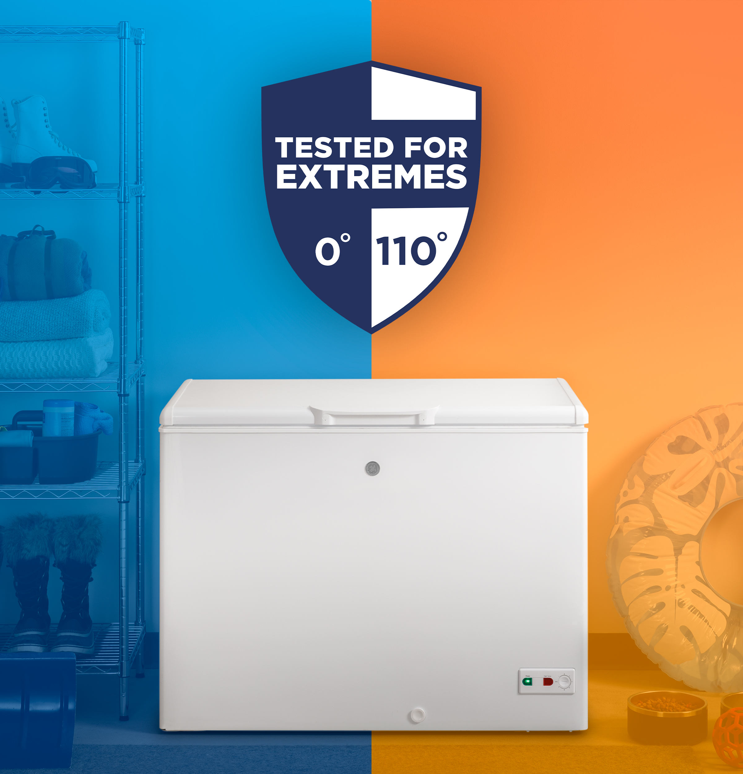 10.7 Cu. Ft. Manual Defrost Chest Freezer view 18