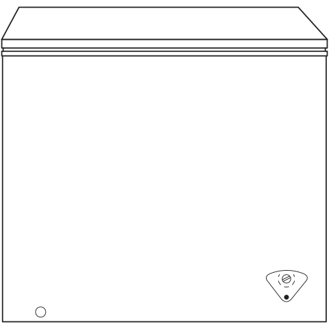 7.0 Cu. Ft. Manual Defrost Chest Freezer view 6