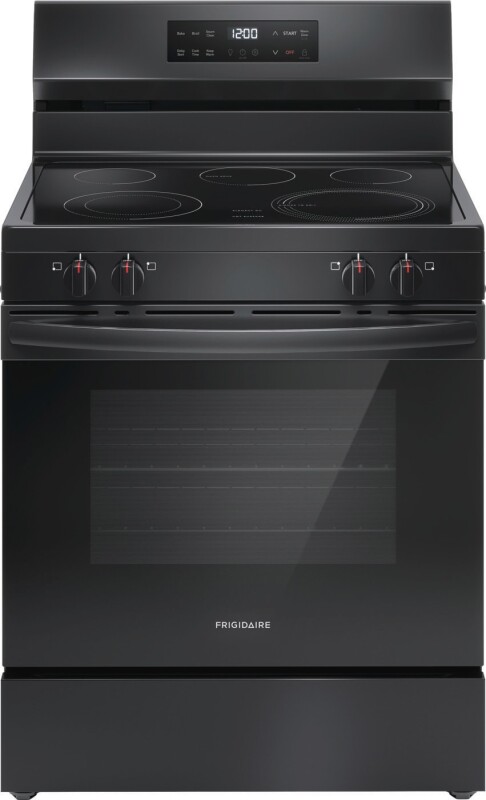 30" Electric Range with Steam Clean view 2