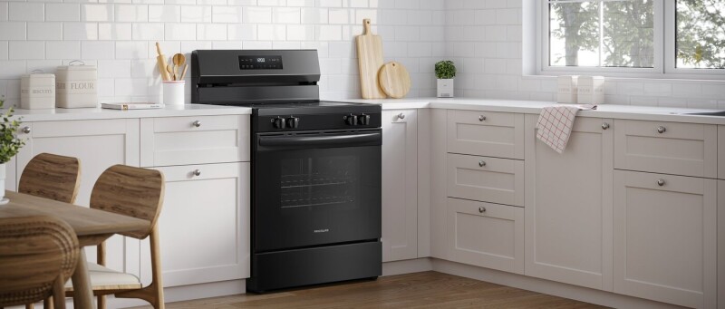 30" Electric Range with Steam Clean view 8