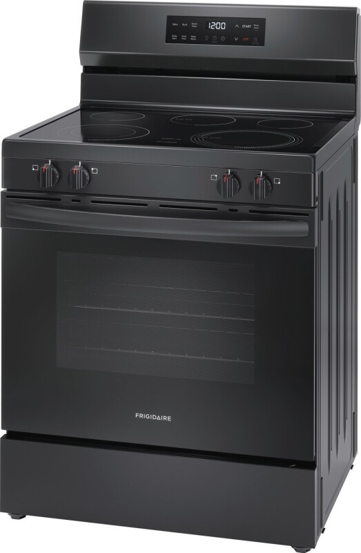 30" Electric Range with Steam Clean view 6