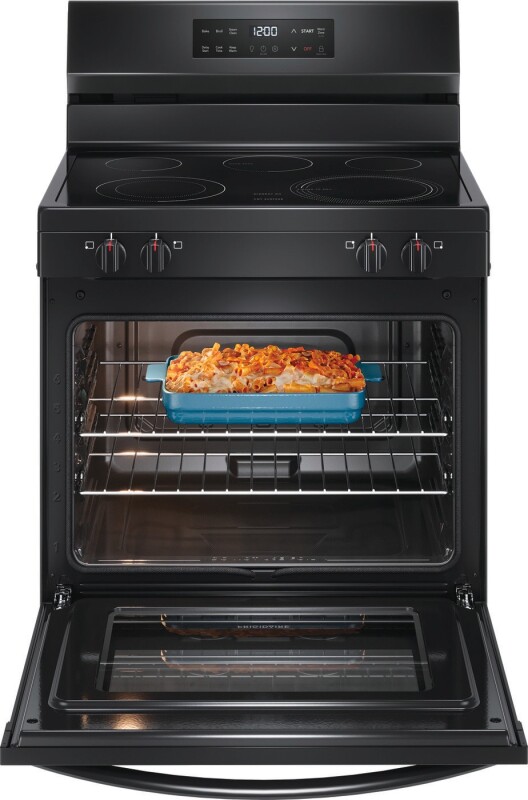30" Electric Range with Steam Clean view 2