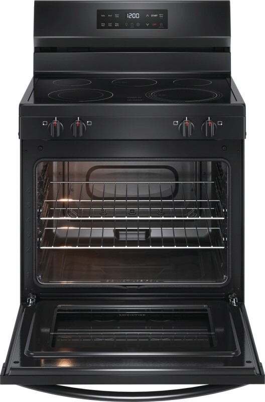 30" Electric Range with Steam Clean view 3