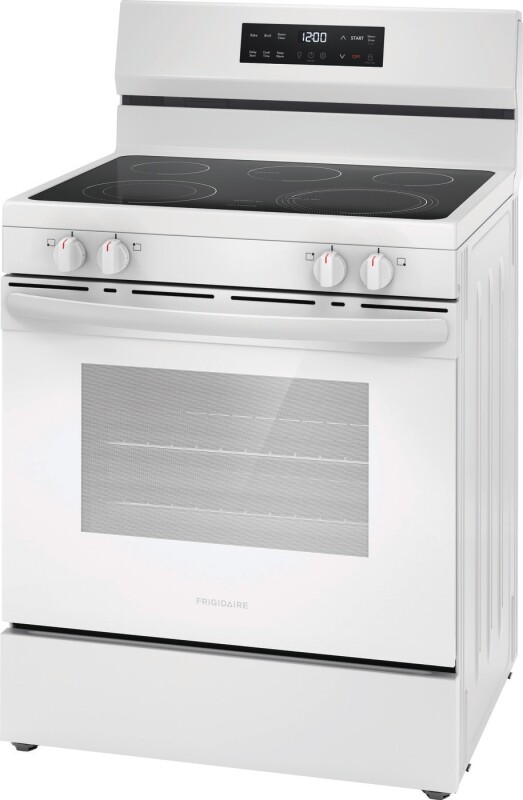 30" Electric Range with Steam Clean view 5