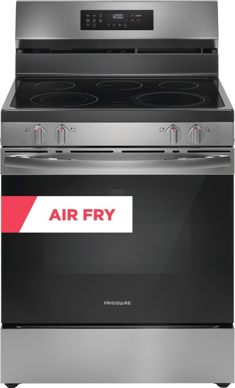 30" Electric Range with Air Fry view 4