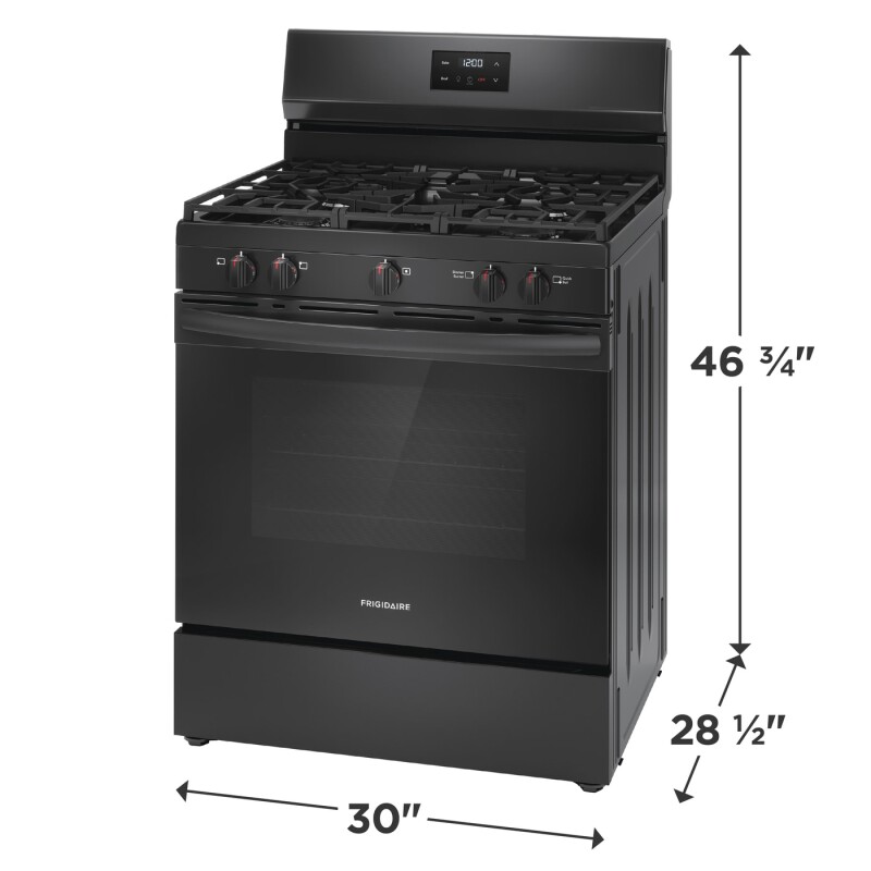 30" Gas Range view 4