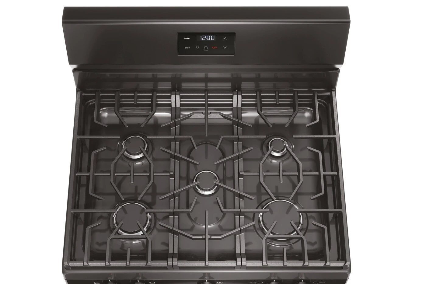 Five Burner Cooktop