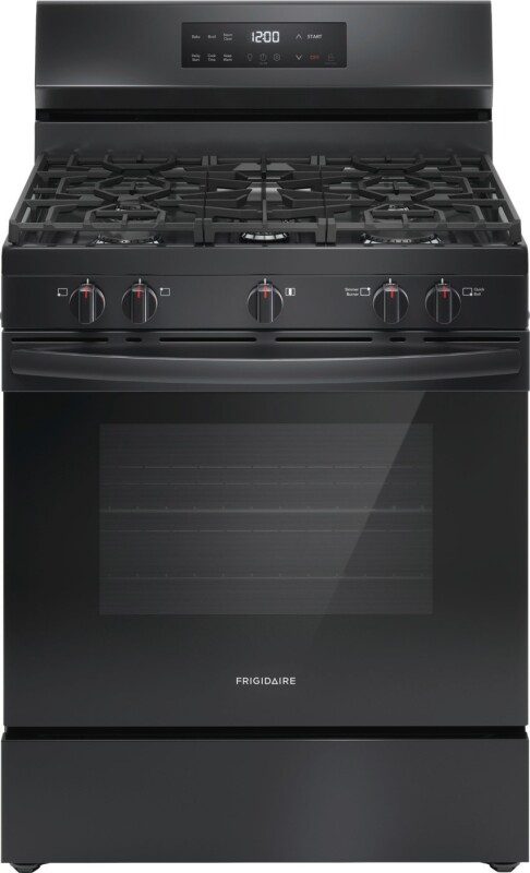 30" Gas Range with Steam Clean view 2