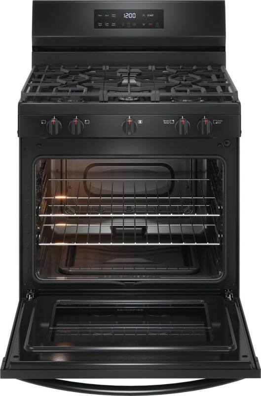 30" Gas Range with Steam Clean view 3