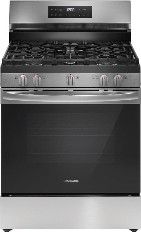 30" Gas Range with Steam Clean view 3